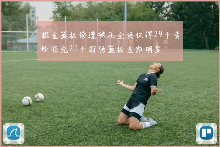 掘金篮板惨遭碾压全场仅得29个黄蜂领先23个前场篮板差距明显